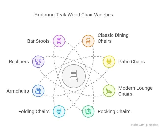 12 Stunning Teak Wood Chair Ideas for Elegant, Durable Seating