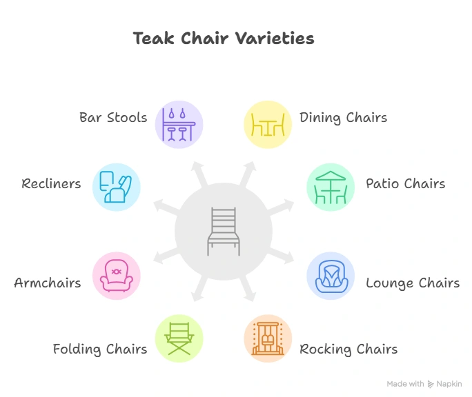 12 Stunning Teak Wood Chair Ideas for Elegant, Durable Seating