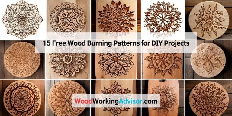 15 Free Wood Burning Patterns for DIY Projects