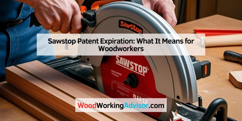 Sawstop Patent Expiration: What It Means for Woodworkers