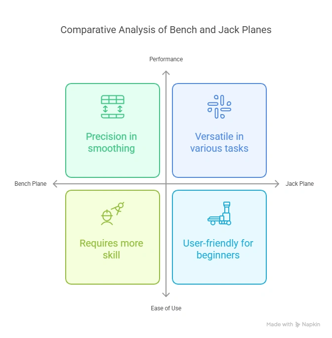 Bench Plane Vs Jack Plane: Which One Is Right for Your Woodwork?