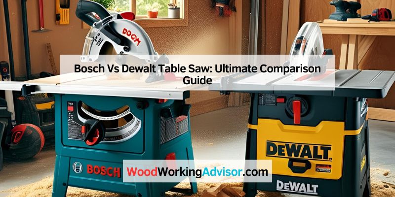 Bosch Vs Dewalt Table Saw: Ultimate Comparison Guide