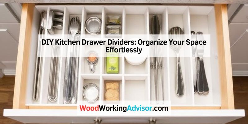 DIY Kitchen Drawer Dividers: Organize Your Space Effortlessly