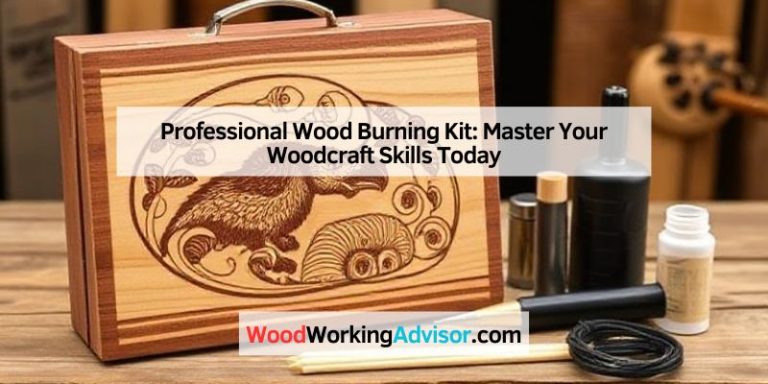 Professional Wood Burning Kit: Master Your Woodcraft Skills Today