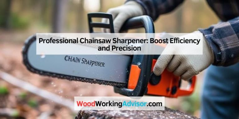 Professional Chainsaw Sharpener: Boost Efficiency and Precision
