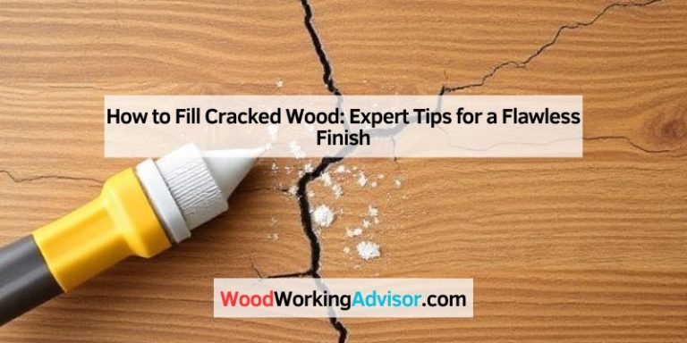 How to Fill Cracked Wood: Expert Tips for a Flawless Finish
