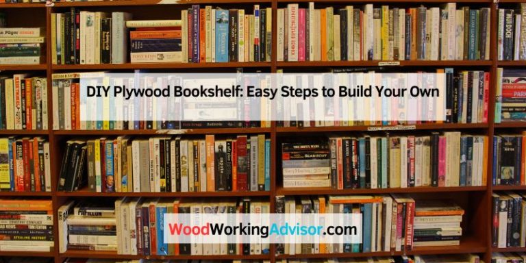 DIY Plywood Bookshelf: Easy Steps to Build Your Own