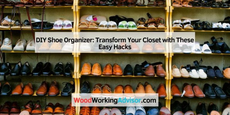 DIY Shoe Organizer: Transform Your Closet with These Easy Hacks