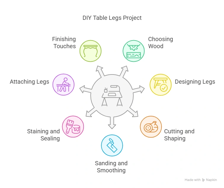 DIY Table Legs Wood: Craft Stunning Furniture on a Budget