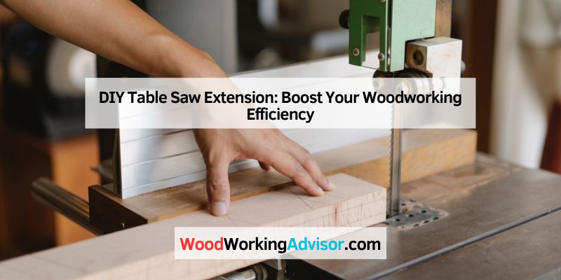 DIY Table Saw Extension: Boost Your Woodworking Efficiency