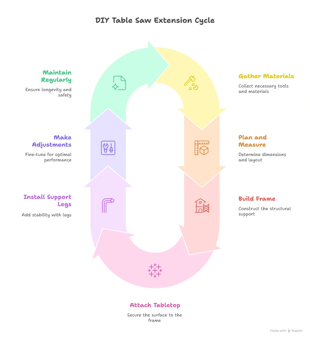 DIY Table Saw Extension: Boost Your Woodworking Efficiency