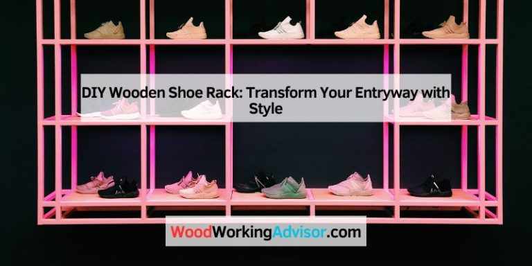 DIY Wooden Shoe Rack: Transform Your Entryway with Style