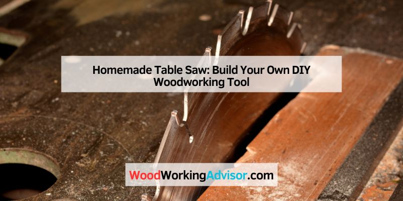 Homemade Table Saw: Build Your Own DIY Woodworking Tool