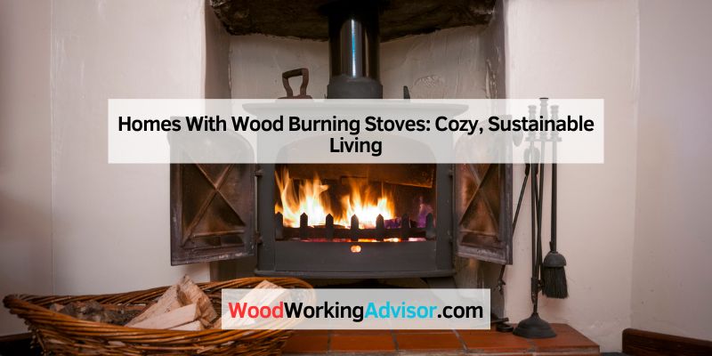 Homes With Wood Burning Stoves: Cozy, Sustainable Living