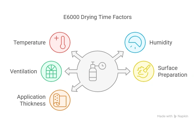 How Long Does It Take for E6000 to Dry: Quick Guide & Tips