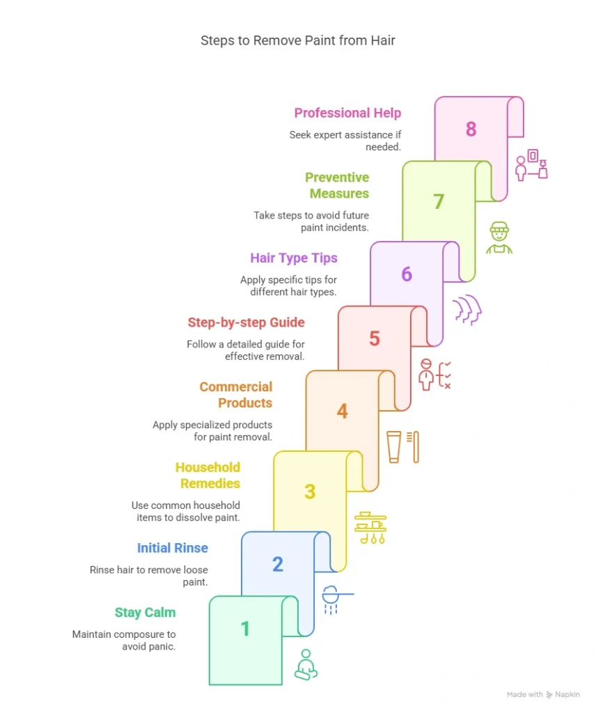 How to Remove Paint from Hair: Quick and Easy Solutions