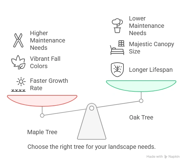 Maple Vs Oak Tree: Which is Best for Your Landscape?