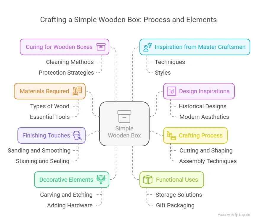 Simple Wooden Box: Crafting Timeless Elegance