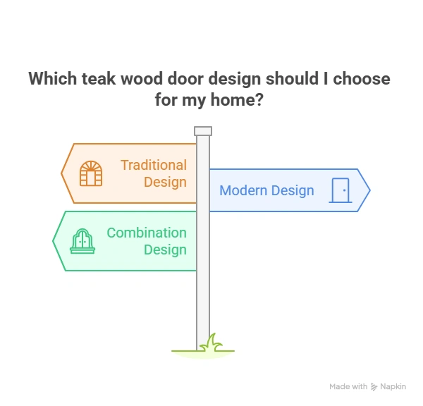 Traditional & Modern Teak Wood Main Door Designs for Your Indian Home