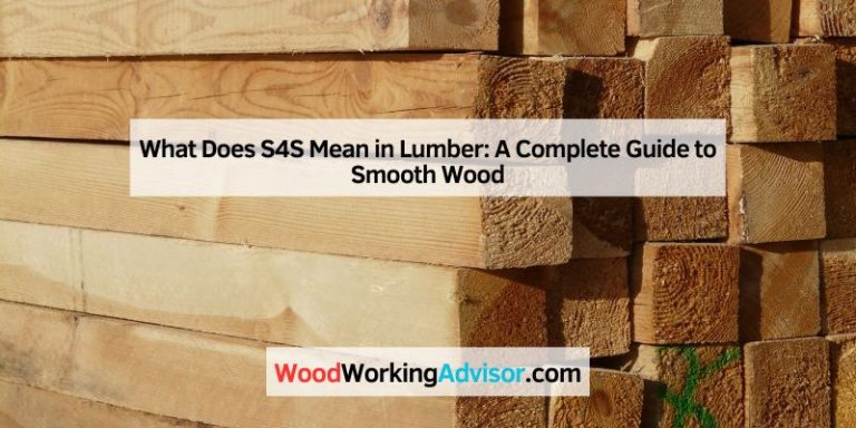 What Does S4S Mean in Lumber: A Complete Guide to Smooth Wood
