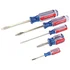 Craftsman 5-piece flathead screwdriver set for lifting staple crowns before pulling
