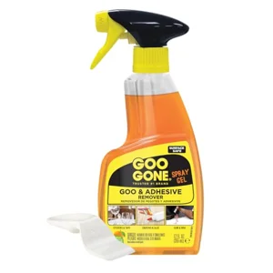Goo Gone Adhesive Remover Spray Gel 12 Oz with Scraper, Surface Safe