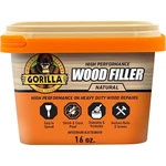 Gorilla all purpose wood filler tub, natural finish