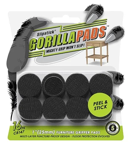 Slipstick GorillaPads non-slip self-adhesive furniture feet