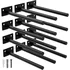 Hidden floating shelf brackets, 8 inch, 12-pack