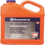 Husqvarna X-Guard Premium All Season Bar and Chain Oil, 1 gallon jug