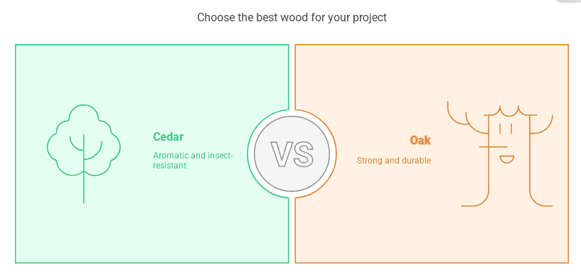 Cedar Vs Oak