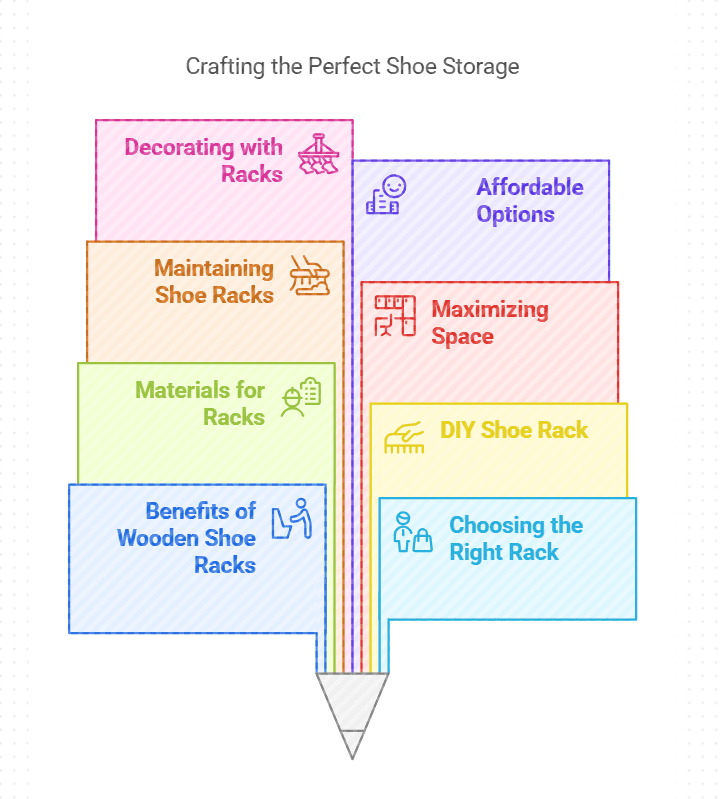 Simple Wooden Shoe Rack: Organize Your Space with Style