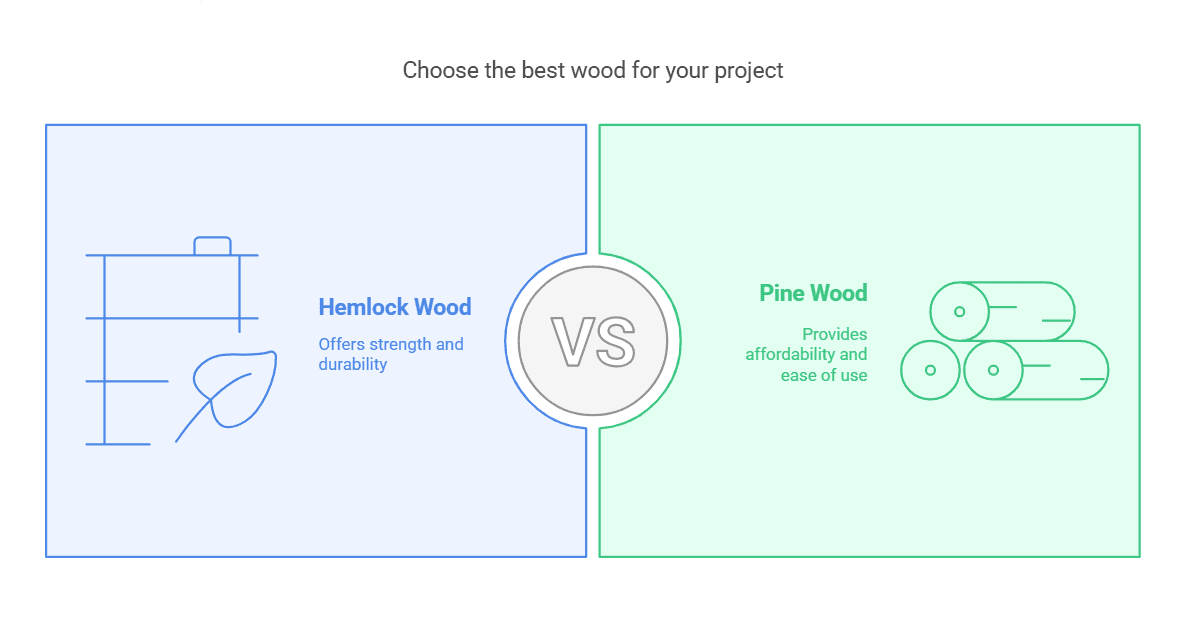 Hemlock Wood Vs Pine: Which is Best for Your Project?