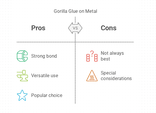 Does Gorilla Glue Work on Metal