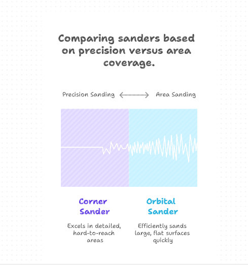 Corner Sander Vs Orbital Sander