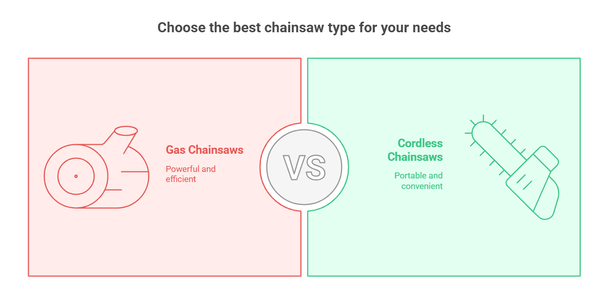 Gas Vs Cordless Chainsaw