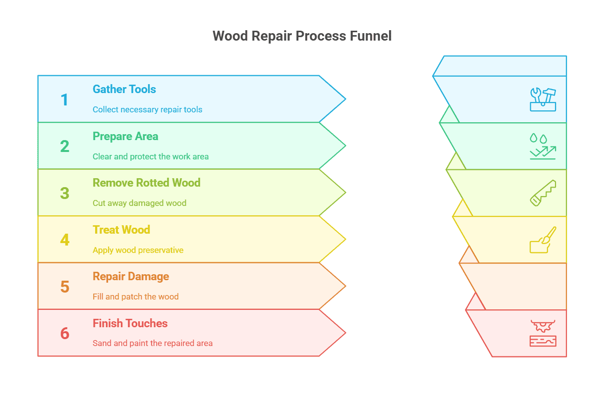 How to Fix Rotted Wood