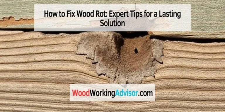 Wood rot damage on a deck board close-up