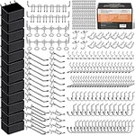 INCLY pegboard hooks and bins organizer kit for hanging hand tools