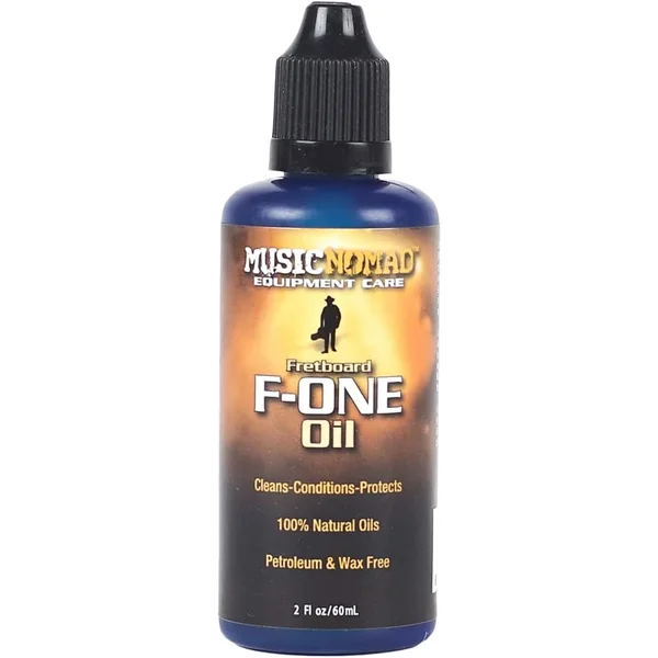 MusicNomad F-ONE fretboard oil for unfinished ebony and rosewood fretboards