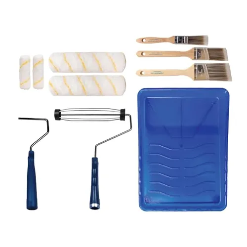 Pro Grade paint roller and brush kit