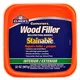 Stainable carpenter's wood filler tube
