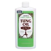 HOPE'S 100% Pure Tung Oil, Food Safe, Premium Waterproof Natural Wood Finish and Sealer for Indoor and Outdoor Projects