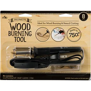 Plaid 30725 8-Piece Decorative Wood-Burning Tool