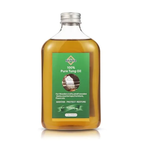 NetLea small 11.8oz pure tung oil for woodworking crafts and jewelry