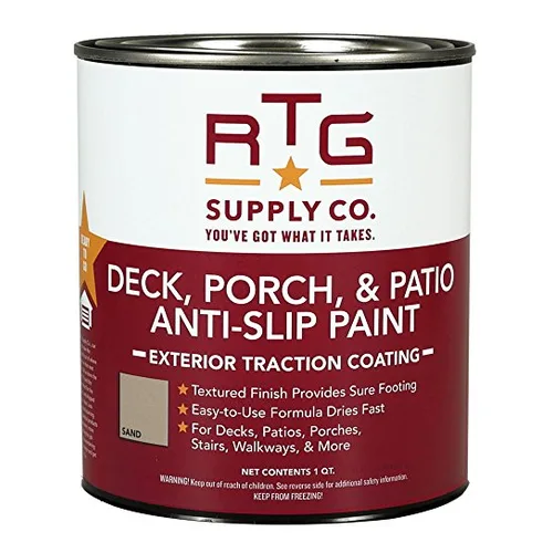 RTG Deck, Porch and Patio anti-slip paint