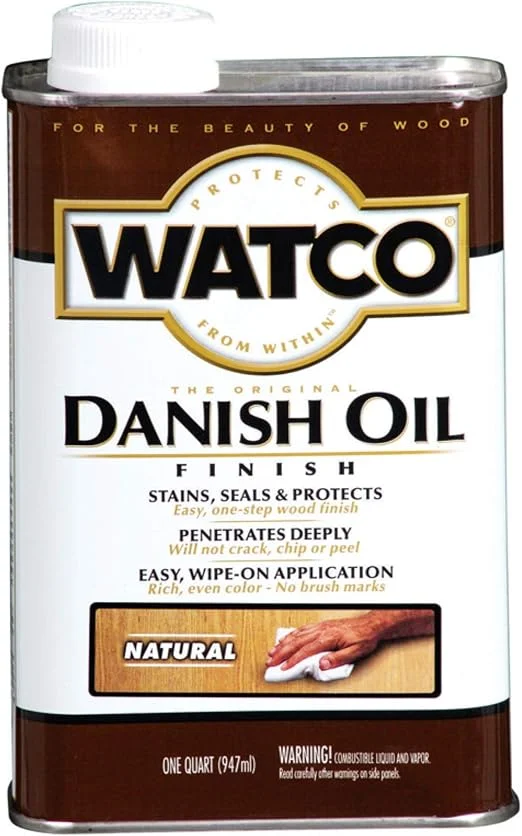 Watco Natural Danish Oil Wood Finish can