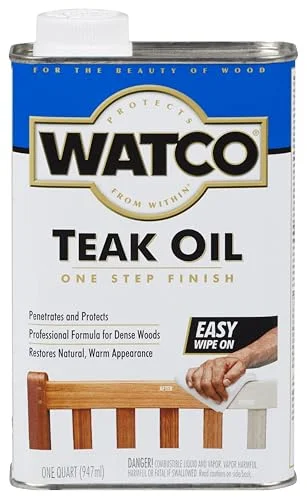 Watco Teak Oil Finish can