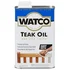 Watco Teak Oil Finish bottle for teak wood door maintenance