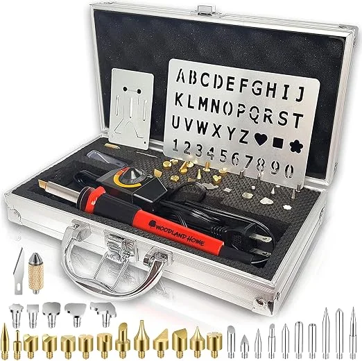 Woodland Home Professional Wood Burning Kit with 27 Tips
